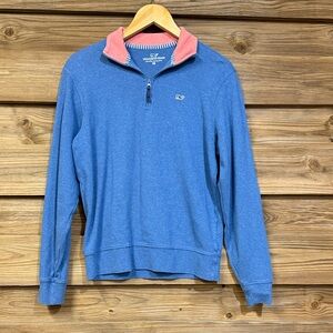 Vineyard Vines Pullover Quarter Zip Sweater